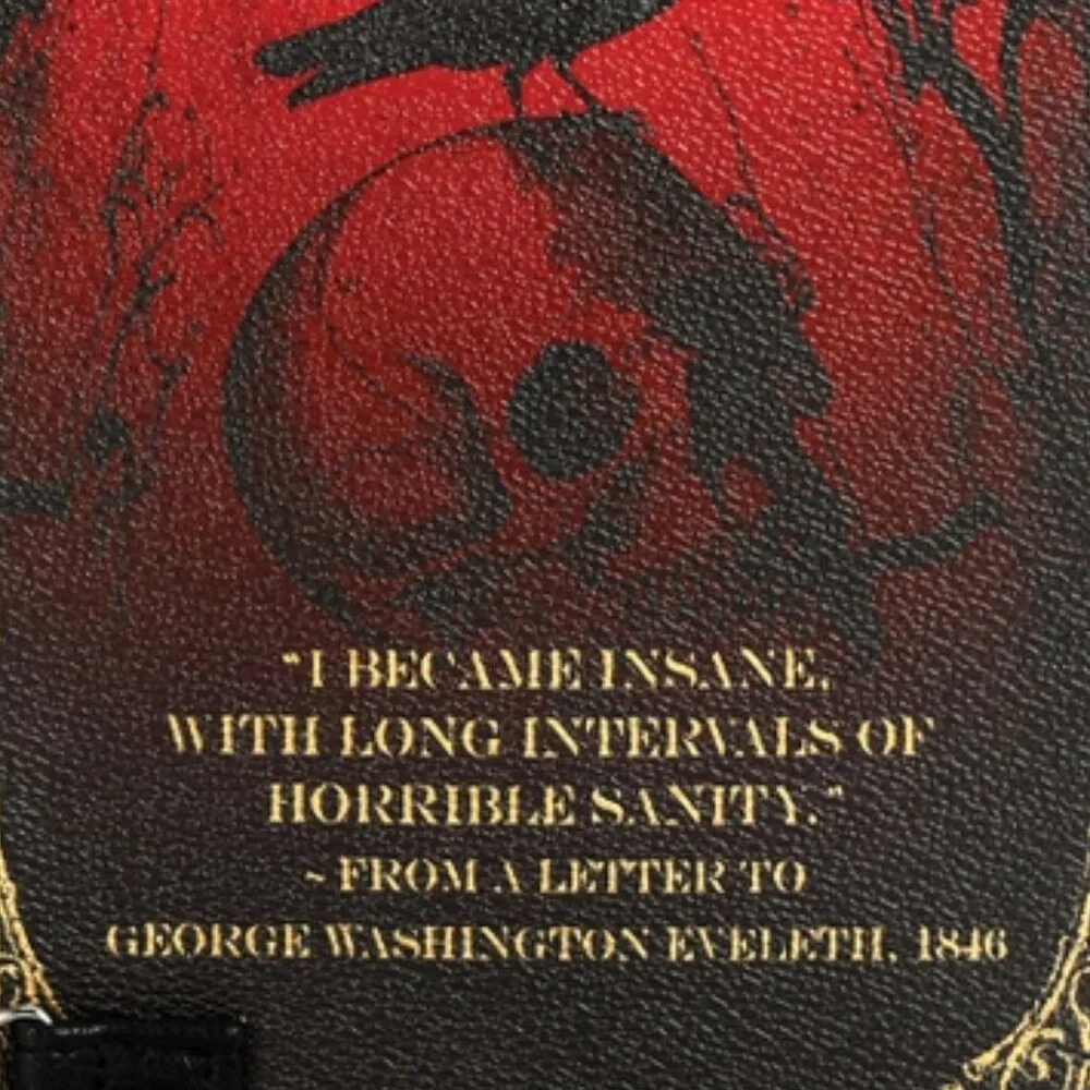 Edgar Allan Poe Book Purse Clutch Bag - Book Lover Gifts - Picture 7 of 7